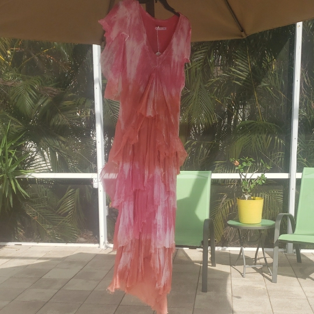 NWT Silk Dress (L) - Picture 2 of 10